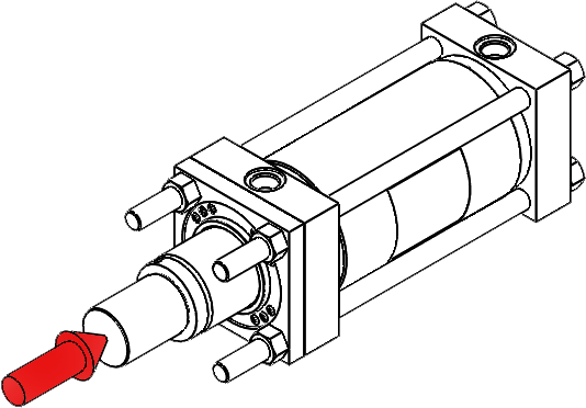 Cylinder Pull Force